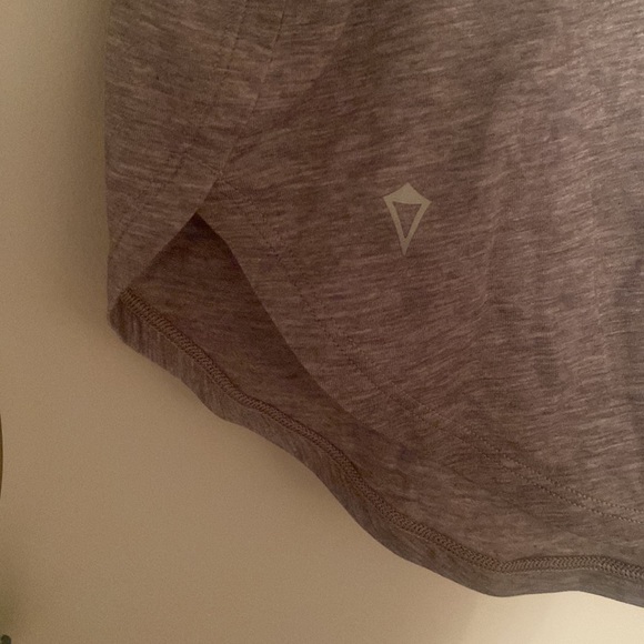 Ivivva Lululemon Serene Heart Tank grey size 12 tank tops dance yoga athletic - Picture 11 of 12